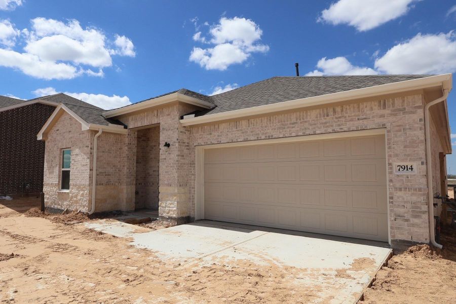 In-progress construction of a new home in Aspire at Ashland, Angleton, TX (Image 16).