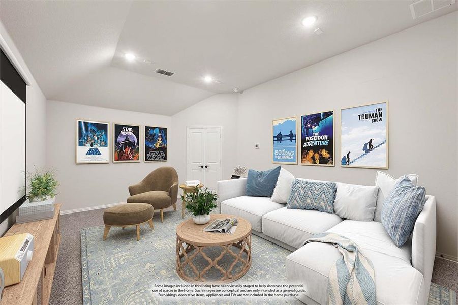 Furnished interior view inside a new home in Stone River Glen 60s, Royse City (Image 20). Furnished interior view inside a new home in Stone River Glen 60s, Royse City (Image 20).