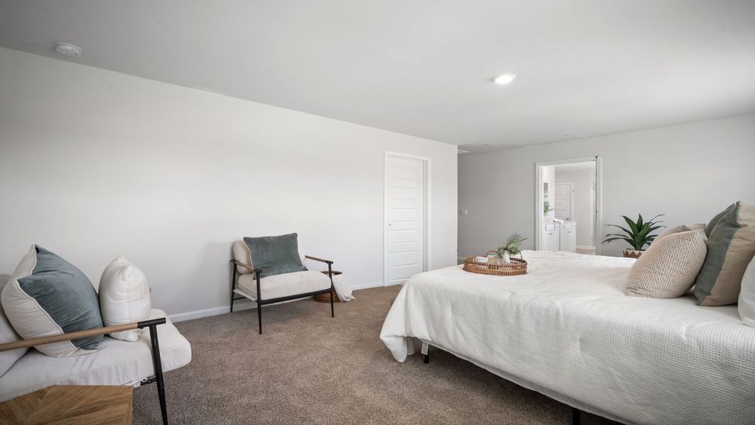 Furnished interior view inside a new home in The Pines at New Hampstead, Savannah (Image 10).