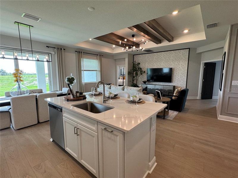 Furnished interior view inside a new home in Coasterra, Palmetto (Image 15).