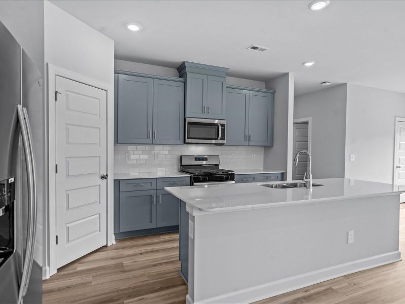 Furnished interior view inside a new home in Northbrook Village Townes, Taylors (Image 4).