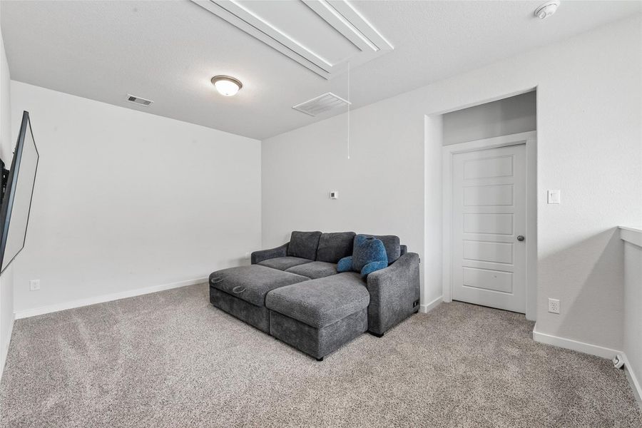 Furnished interior view inside a new home in McClendon Park Village, Houston (Image 9).