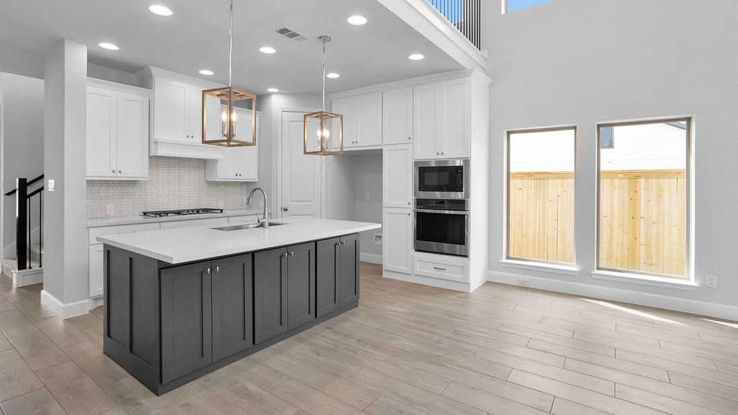 Furnished interior view inside a new home in Kresston 50', Magnolia (Image 4). Furnished interior view inside a new home in Kresston 50', Magnolia (Image 4).