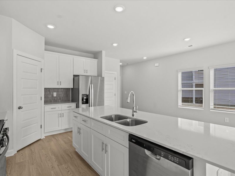 Furnished interior view inside a new home in Northbrook Village Townes, Taylors (Image 6).