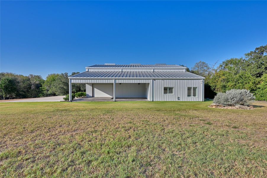 Exterior details and patio area of a home in , La Grange (Image 18).
