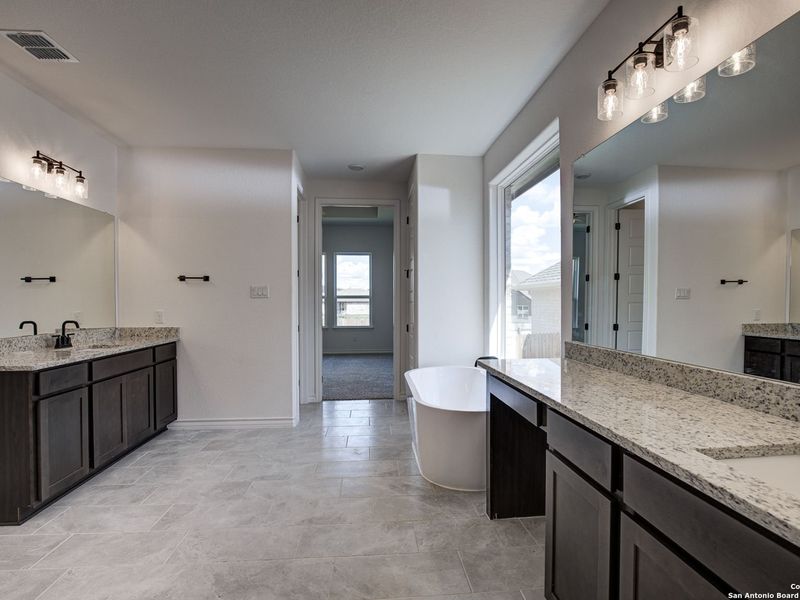 Furnished interior view inside a new home in The Reserve at Potranco Oaks, Castroville (Image 14).