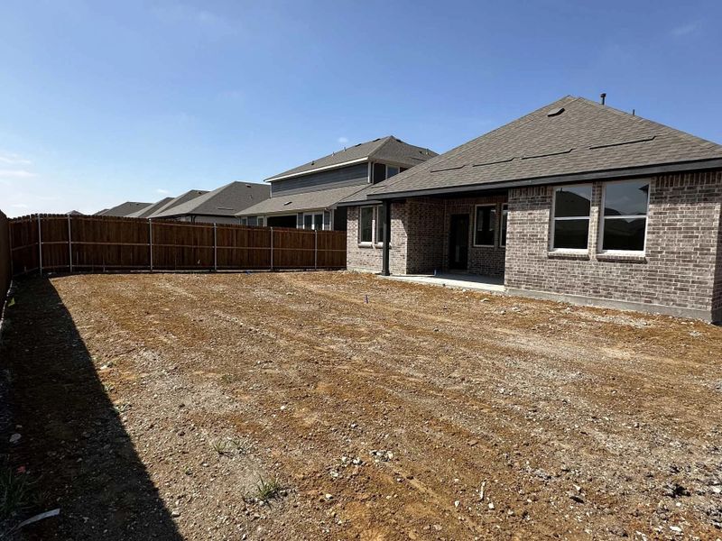 Rear Exterior Design Construction Progress