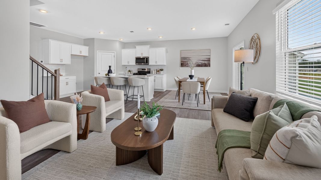Furnished interior view inside a new home in Laurelbrook, Sherrills Ford (Image 11).