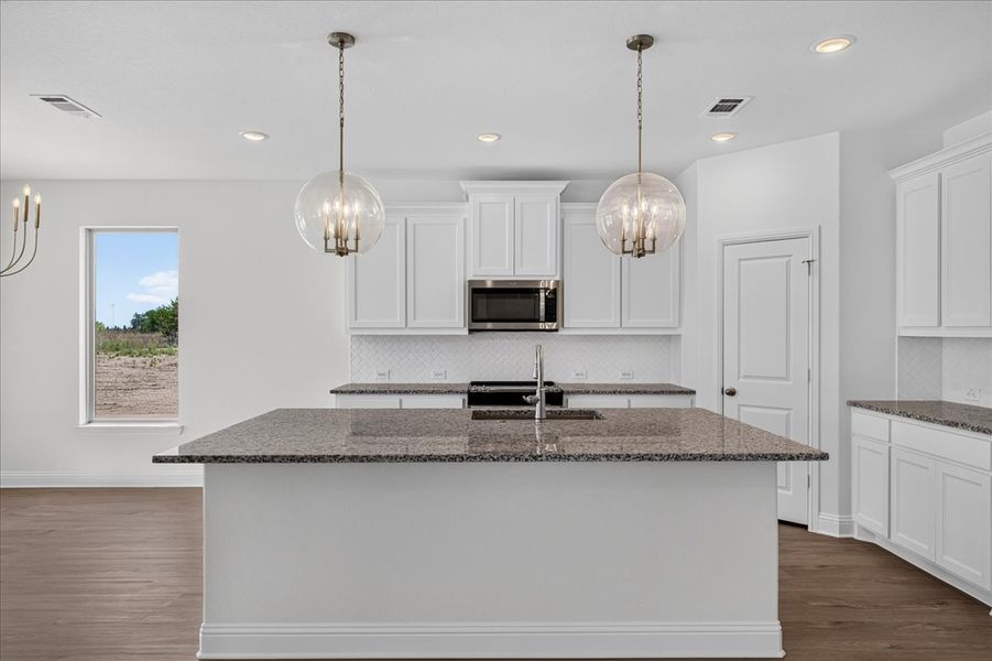 Furnished interior view inside a new home in Monarch Manor, Poolville (Image 6).