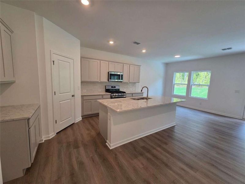 Furnished interior view inside a new home in , Locust Grove (Image 6).