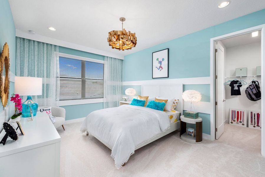 Representative furnished interior of a home built from the Mariana by GL Homes in Lotus Edge, Boca Raton (Image 14).