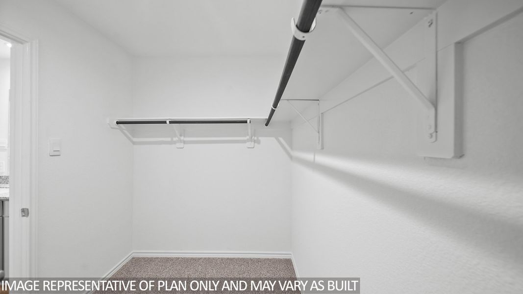 Representative unfurnished interior of a home built from the Baxtor by D.R. Horton in Reserve at Mallard Lakes, Orange (Image 18).