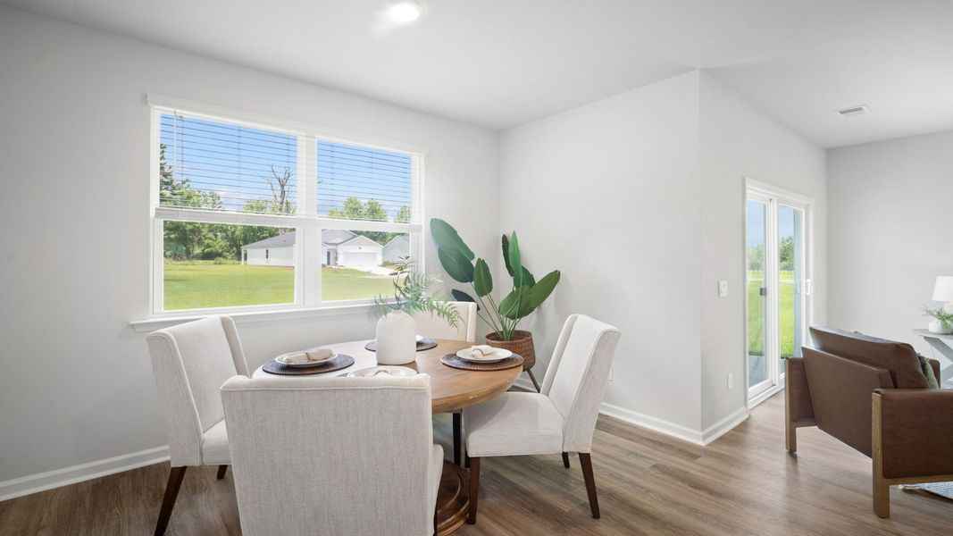 Furnished interior view inside a new home in Fernhill Farms, Statesboro (Image 9).