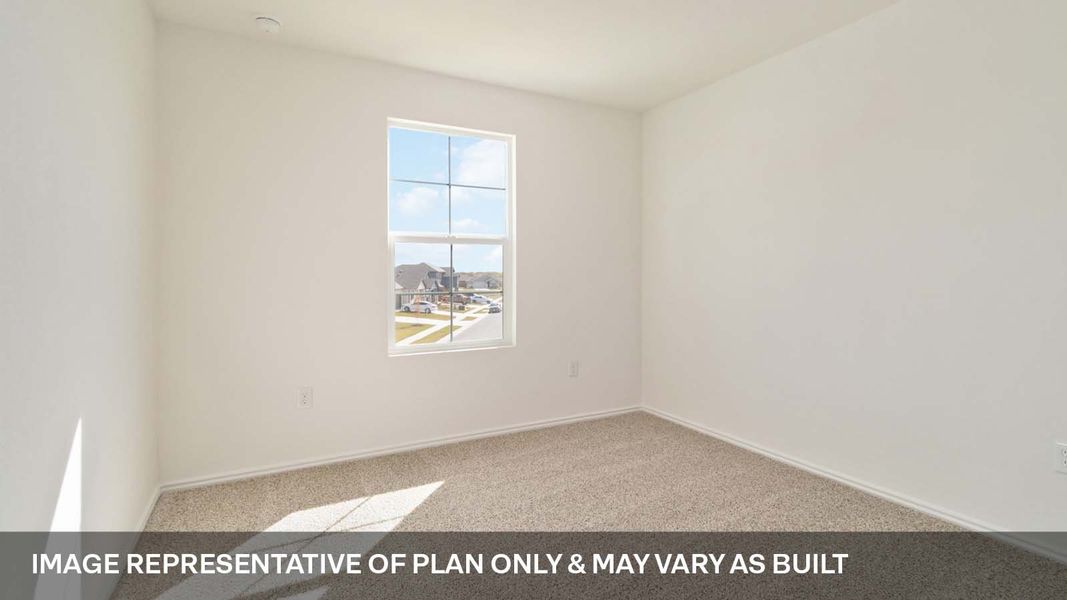 Representative unfurnished interior of a home built from the The Mitchell by D.R. Horton in Talavera, Kyle (Image 15).