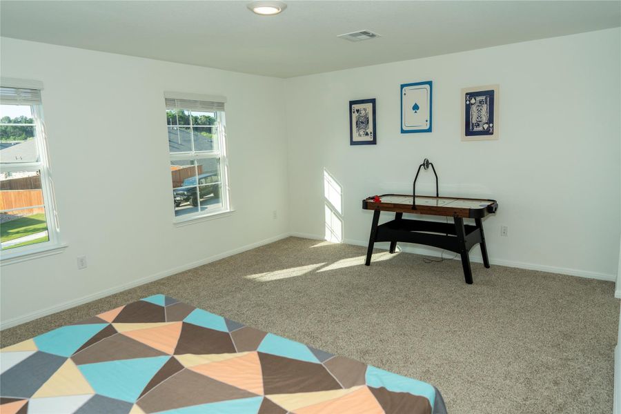 Furnished interior view inside a new home in , Leander (Image 17).