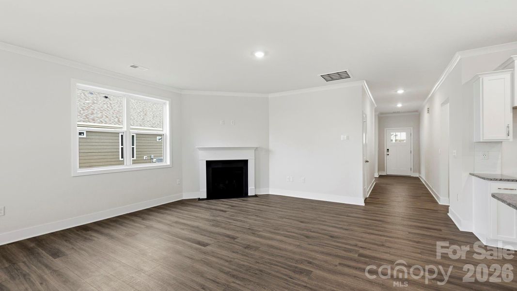 Spacious, unfurnished interior of a new home in Tap Root Farms, Fletcher (Image 23). Spacious, unfurnished interior of a new home in Tap Root Farms, Fletcher (Image 23).