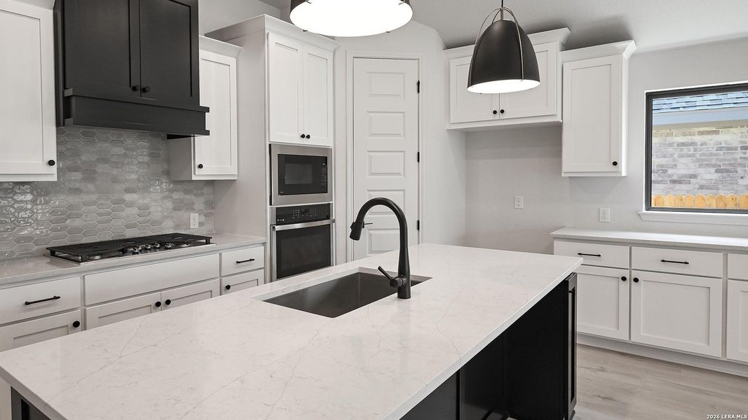 Furnished interior view inside a new home in Meadows of Mill Creek, Seguin (Image 10).