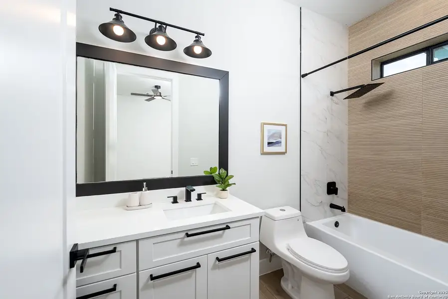 Furnished interior view inside a new home in , San Antonio (Image 10).