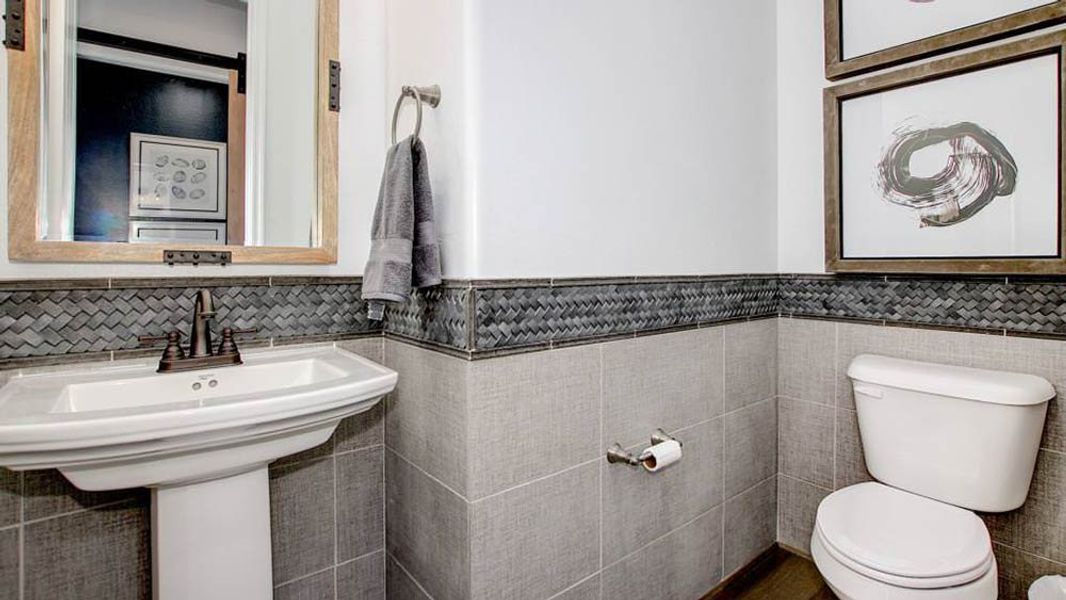 Representative furnished interior of a home built from the Appaloosa by Taylor Morrison in Victory at Verrado Venture II Collection 55+, Buckeye (Image 16).