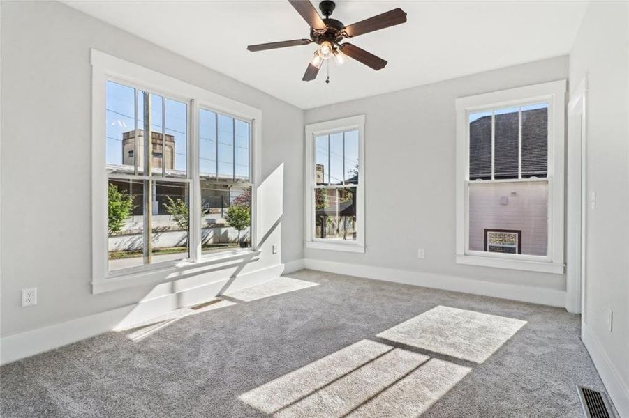 Spacious, unfurnished interior of a new home in , Atlanta (Image 16). Spacious, unfurnished interior of a new home in , Atlanta (Image 16).