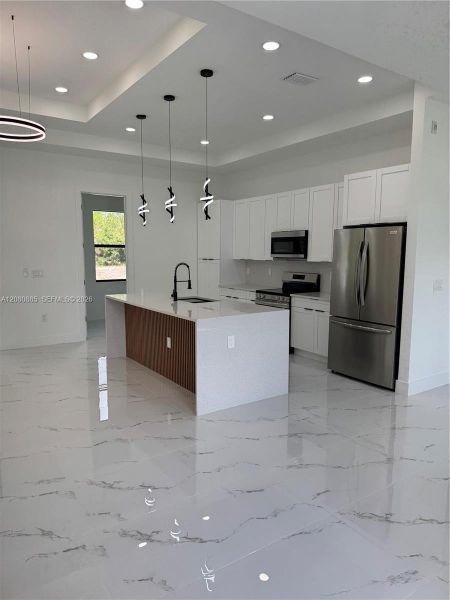 Furnished interior view inside a new home in , Lehigh Acres (Image 7).