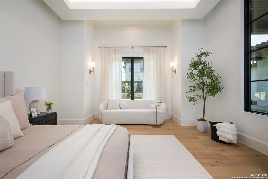 Furnished interior view inside a new home in , San Antonio (Image 9).