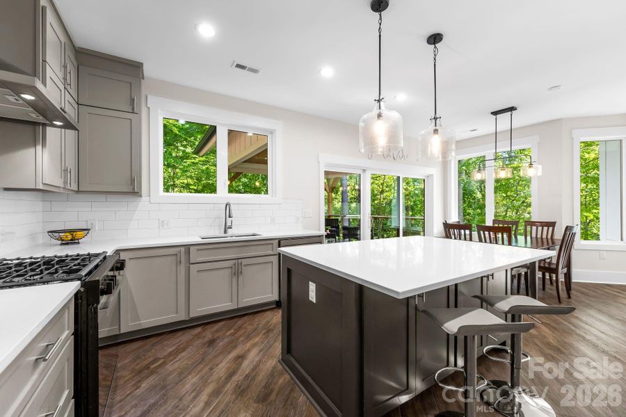Furnished interior view inside a new home in , Denver (Image 9).