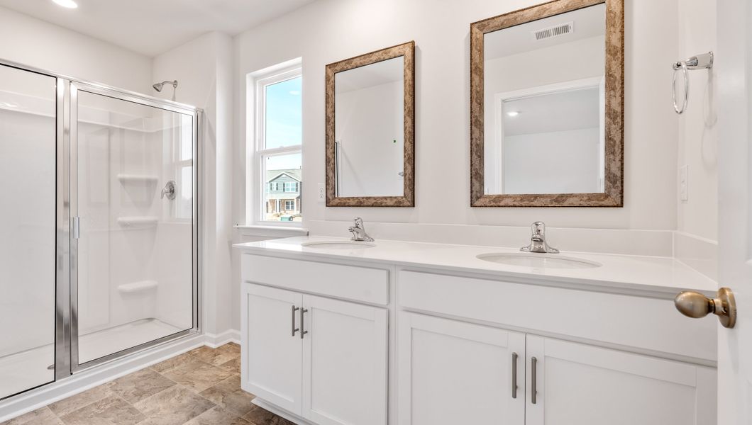 Furnished interior view inside a new home in Harper Ridge, Roebuck (Image 13).