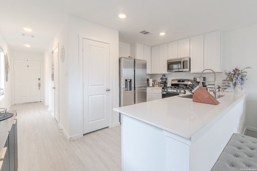 Furnished interior view inside a new home in Flora Meadows, Converse (Image 10).