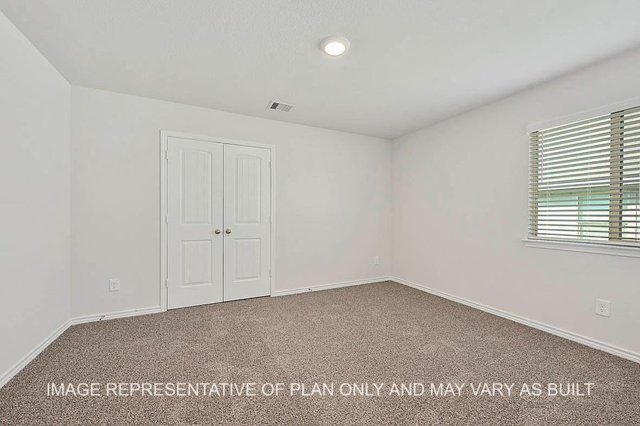 Representative unfurnished interior of a home built from the Roosevelt by D.R. Horton in Southern Pointe, College Station (Image 14). Representative unfurnished interior of a home built from the Roosevelt by D.R. Horton in Southern Pointe, College Station (Image 14).