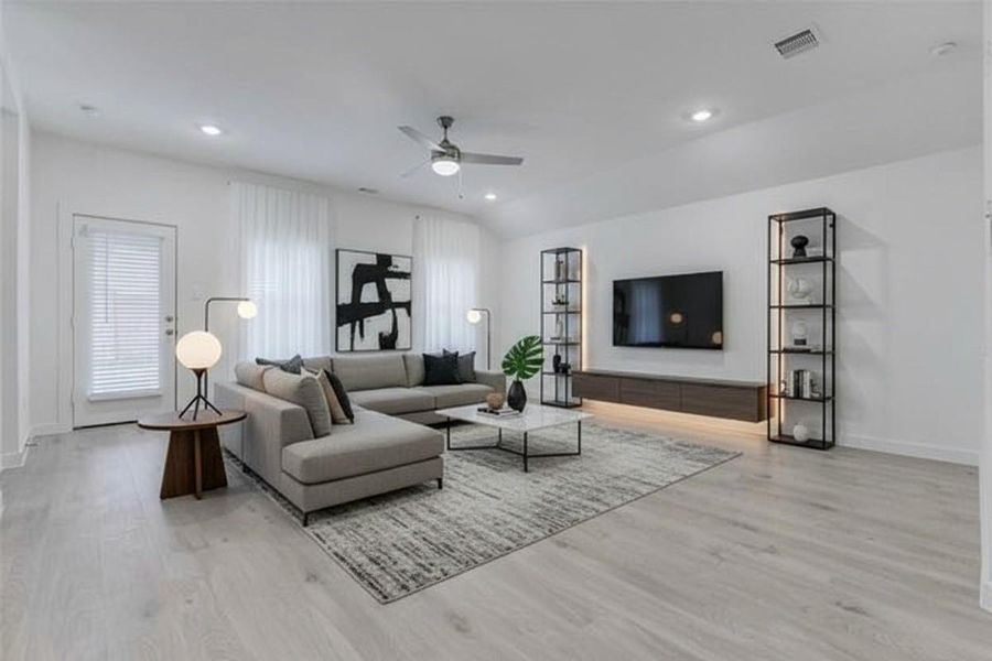 Virtually Staged - Living Room