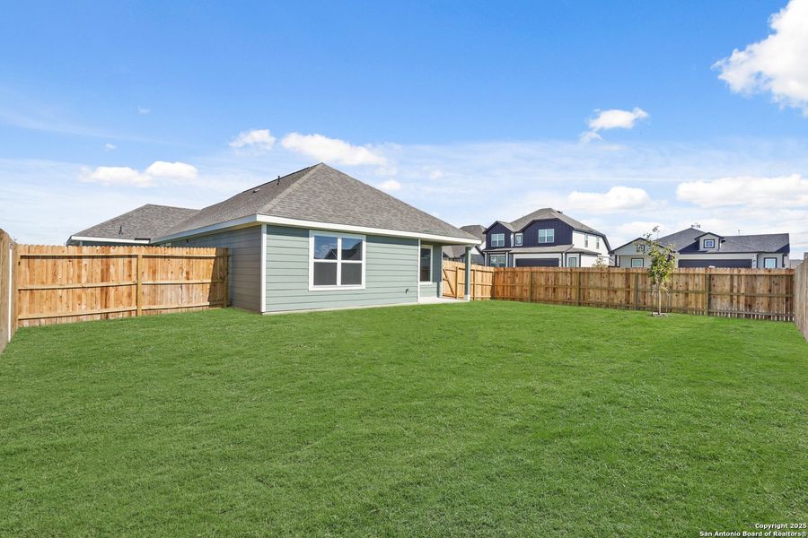 Exterior details and patio area of a home in Swenson Heights, Seguin (Image 20). Exterior details and patio area of a home in Swenson Heights, Seguin (Image 20).