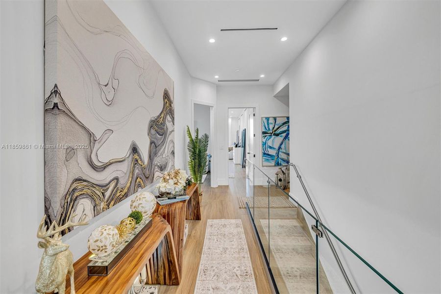 Furnished interior view inside a new home in , Miami (Image 4).