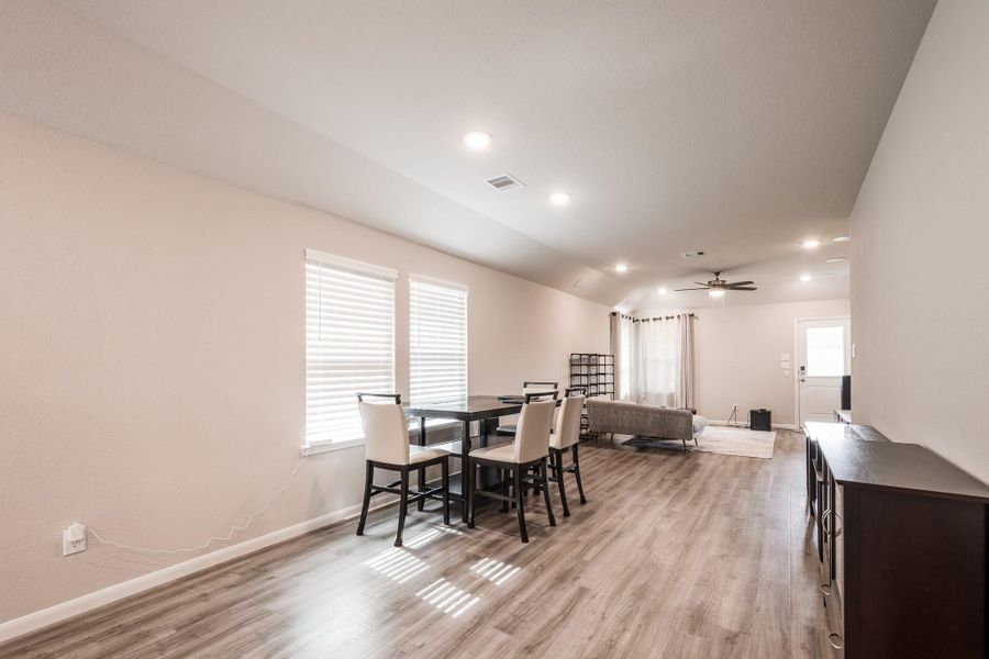 Furnished interior view inside a new home in Marisol, Katy (Image 12). Furnished interior view inside a new home in Marisol, Katy (Image 12).