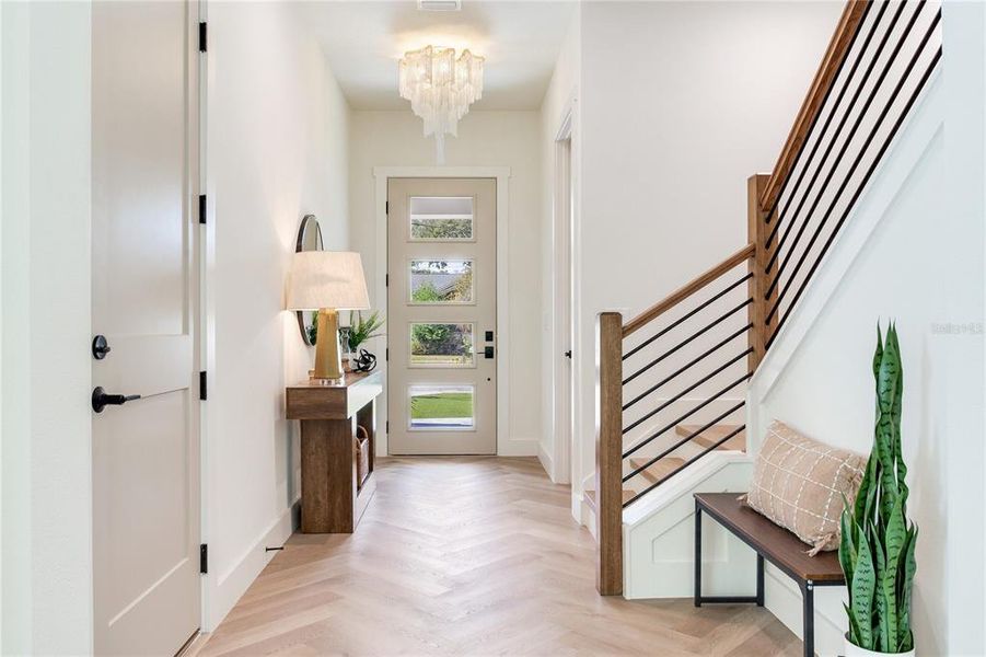Furnished interior view inside a new home in , Gulfport (Image 7).