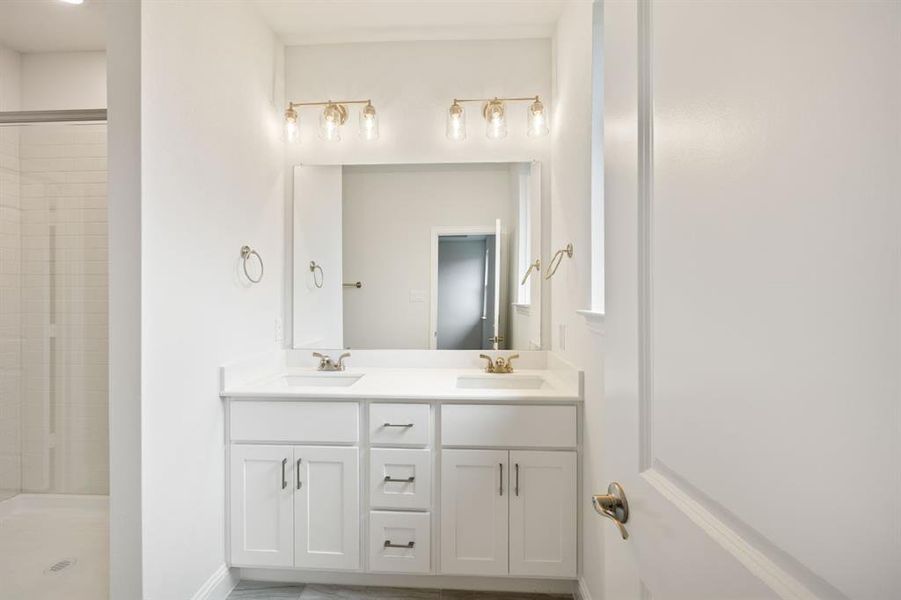 Furnished interior view inside a new home in Creekside, Royse City (Image 7).