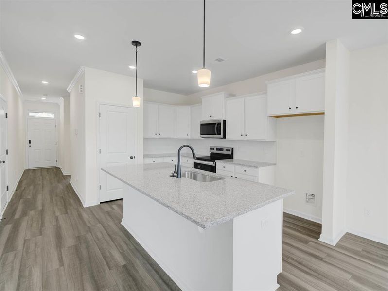 Furnished interior view inside a new home in Rolling Hills, Prosperity (Image 3).