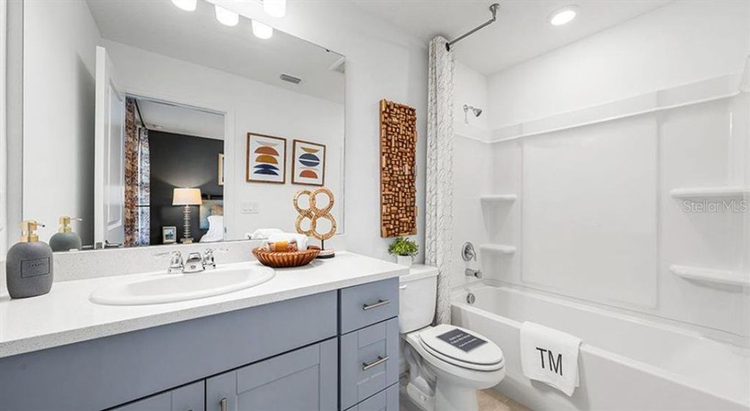 Furnished interior view inside a new home in The Townhomes at Westview, Kissimmee (Image 19).