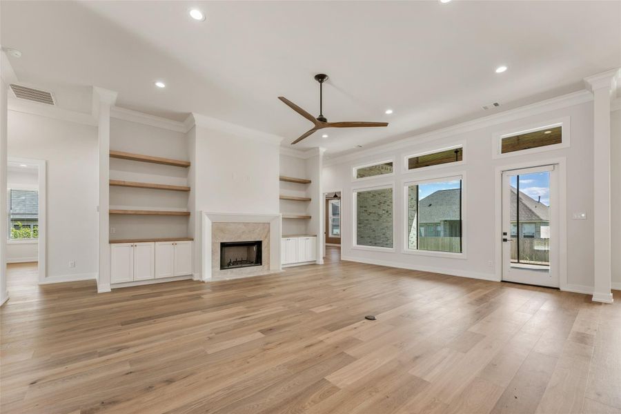 Spacious, unfurnished interior of a new home in , College Station (Image 21). Spacious, unfurnished interior of a new home in , College Station (Image 21).
