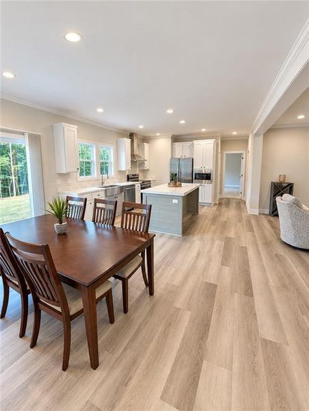 Furnished interior view inside a new home in , Gainesville (Image 15).
