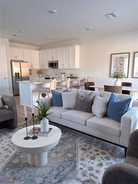 Furnished interior view inside a new home in , Riverview (Image 3).