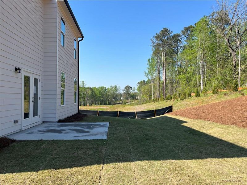 Exterior details and patio area of a home in , Canton (Image 3). Exterior details and patio area of a home in , Canton (Image 3).