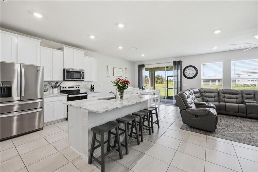 Furnished interior view inside a new home in Coddington, Bradenton (Image 12).
