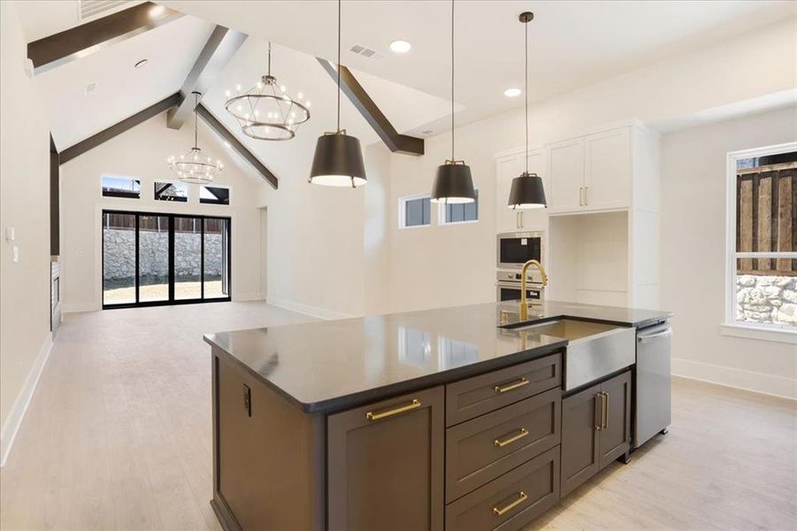 Furnished interior view inside a new home in , Pottsboro (Image 6).