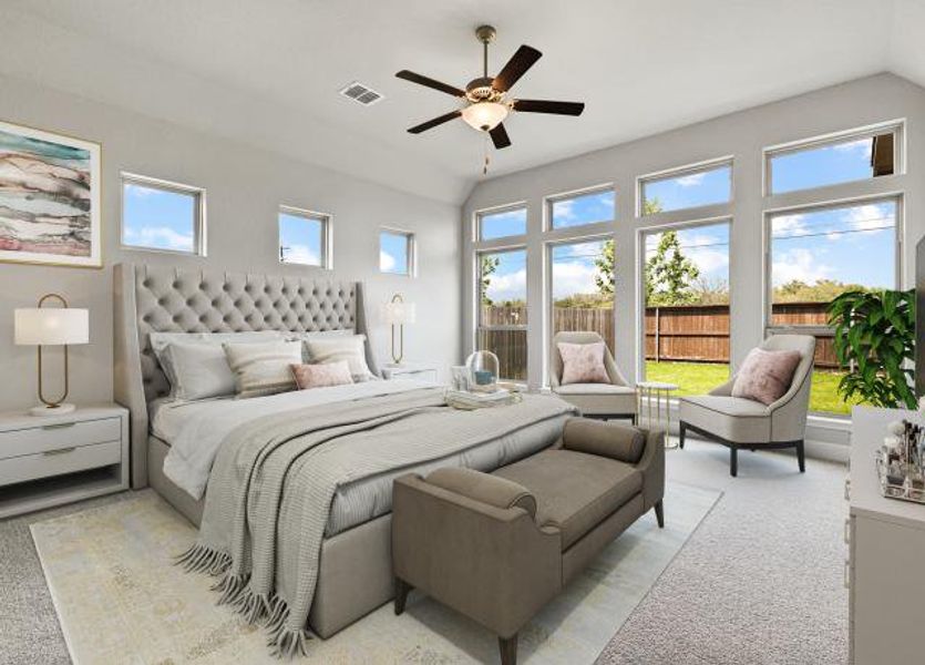 Furnished interior view inside a new home in The Enclave at Potranco Oaks, San Antonio (Image 6).