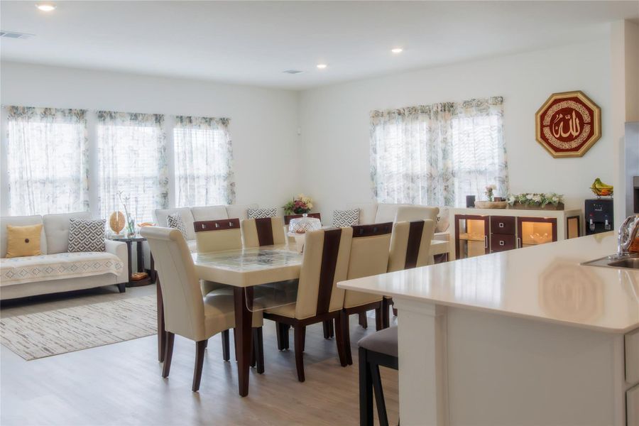 Beautifully connected spaces that flow effortlessly from room to room—perfect for modern family living and entertaining with ease.