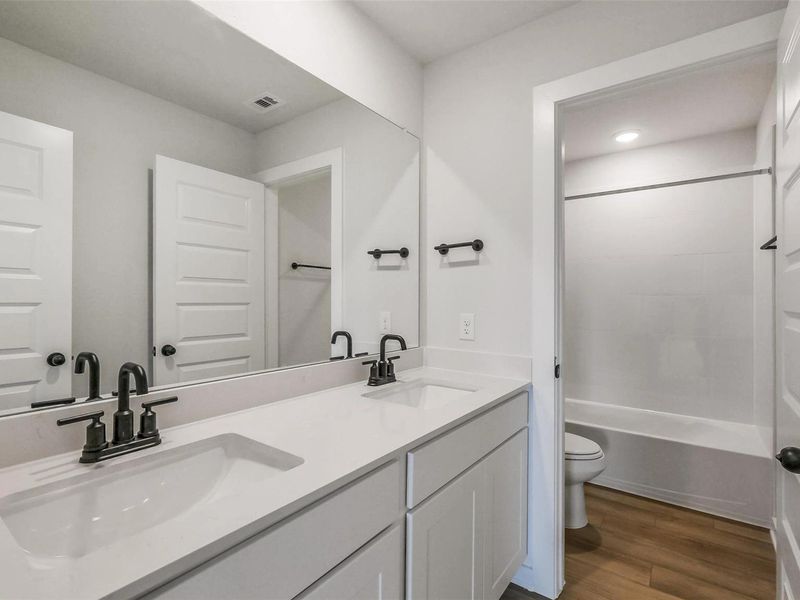 Furnished interior view inside a new home in Emberly, Beasley (Image 15).