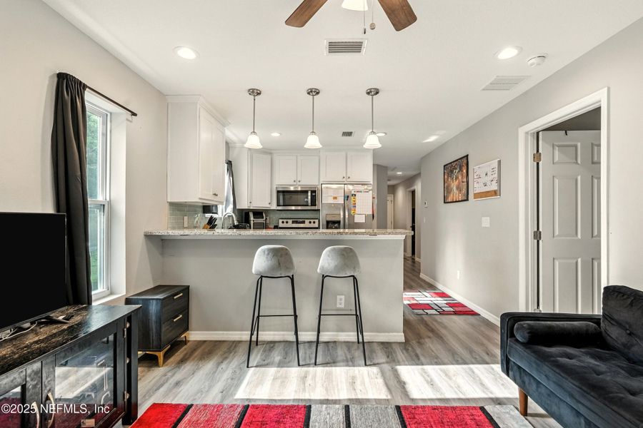 Furnished interior view inside a new home in , Jacksonville (Image 11).