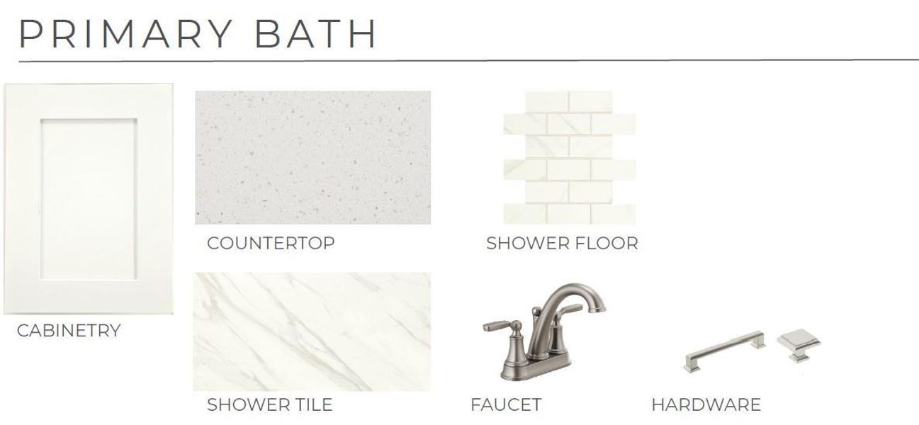 Sample of building materials used in homes in Tompkins Reserve, Katy (Image 4). Sample of building materials used in homes in Tompkins Reserve, Katy (Image 4).