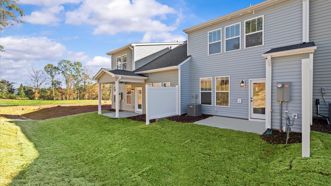 Superior craftsmanship throughout this established townhome community